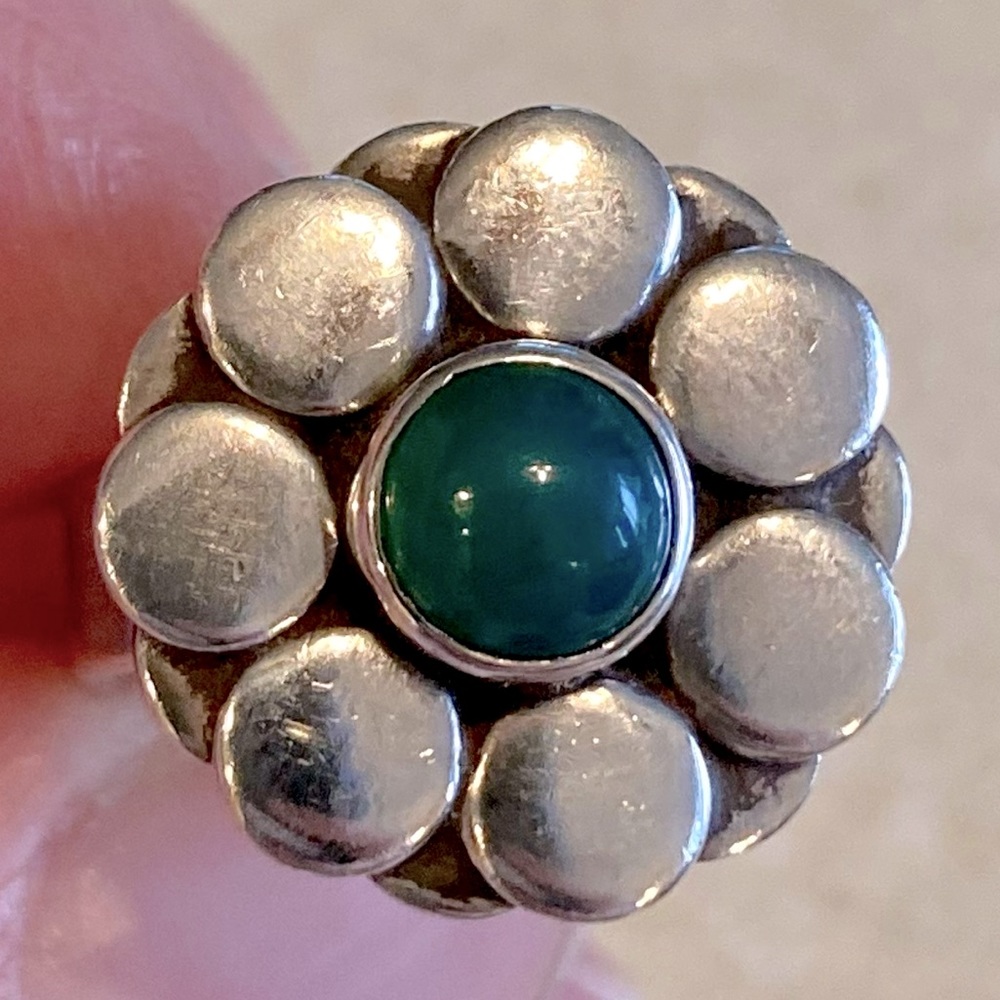 Sterling Vintage Flower Ring